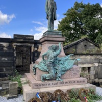 The Lincoln Monument in Memory of Scottish-American Soldiers Image 1